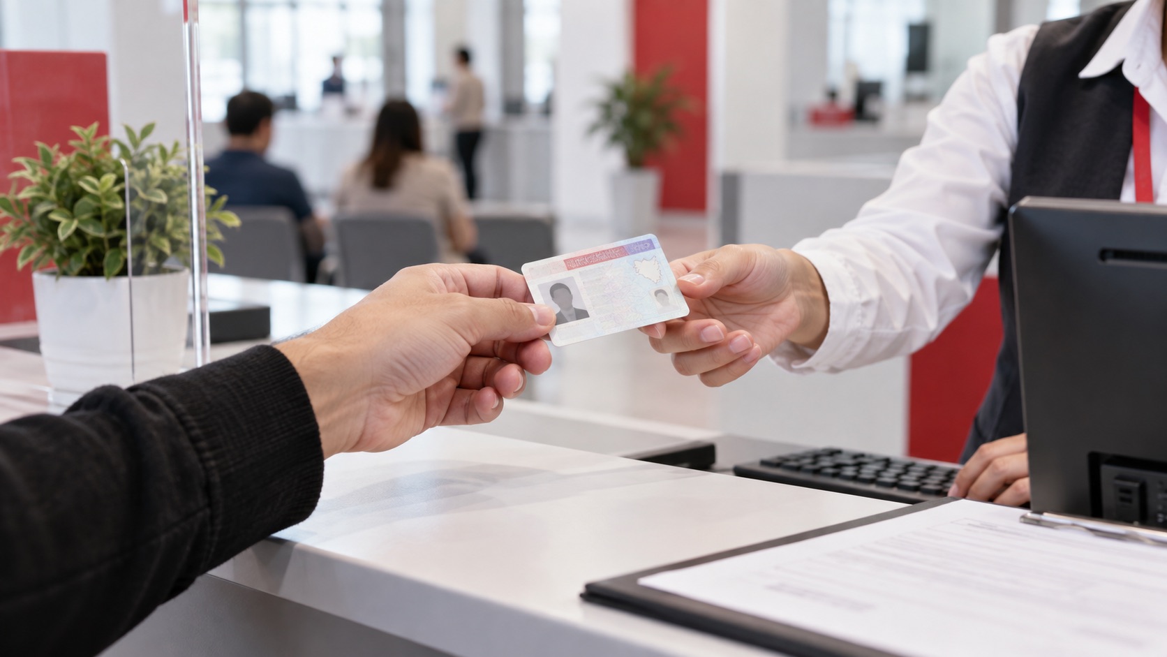 Atención para trámite de licencia de conducir